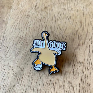 TOPANGA Jewelry　ピンブローチ　SILLY GOOSE　バカなガチョウ　トリ　プレゼント　プチギフト　プレゼント　小物　アクセサリー