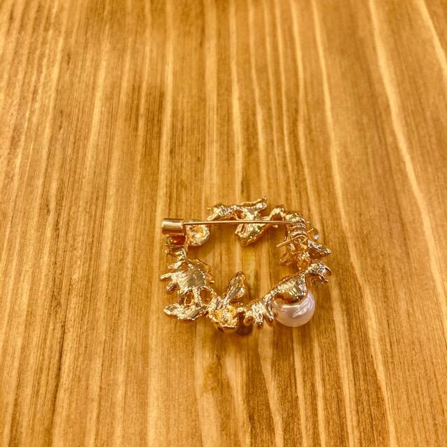 TOPANGA Jewelry　ビジューブローチ　レディバグガーデン　ファッションアイテム　ジュエリー　プレゼント　小物　アクセサリー　プチギフト　