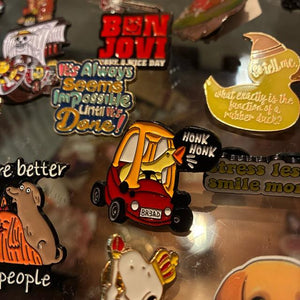TOPANGA Jewelry　ピンブローチ　HONK HONK　プップー　プレゼント　アクセサリー　プチギフト　