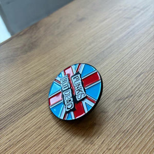 TOPANGA Jewelry　ピンブローチ　PUNKS NOT DEAD　パンクは死んでない　ファッションアイテム　ジュエリー　プレゼント　小物　プチギフト　