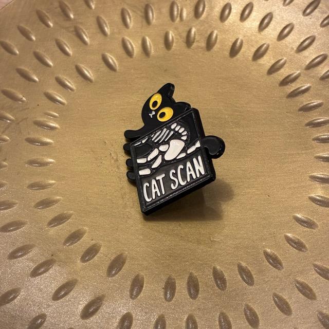 TOPANGA Jewelry　 Pin Brooch　CAT SCAN