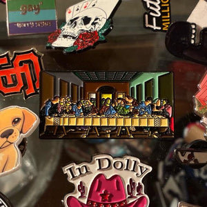 TOPANGA Jewelry Pin Brooch The Last Supper