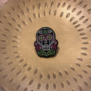 TOPANGA Jewelry Pin Brooch Neon Calavera