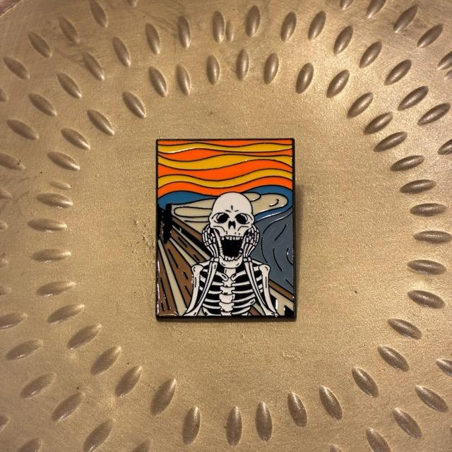 TOPANGA Jewelry　 Pin Brooch　Skull Scream