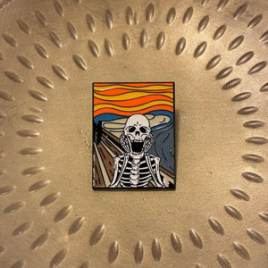 TOPANGA Jewelry　 Pin Brooch　Skull Scream