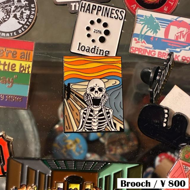 TOPANGA Jewelry　 Pin Brooch　Skull Scream