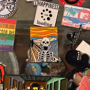 TOPANGA Jewelry　 Pin Brooch　Skull Scream
