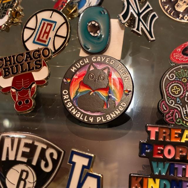 TOPANGA Jewelry　 Pin Brooch　MUCH GAYER THAN ORIGINALLY PLANNED