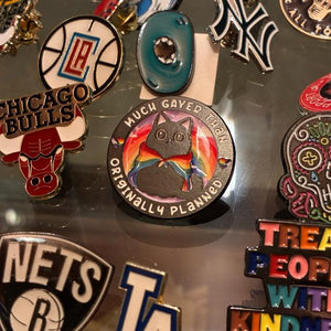 TOPANGA Jewelry　 Pin Brooch　MUCH GAYER THAN ORIGINALLY PLANNED