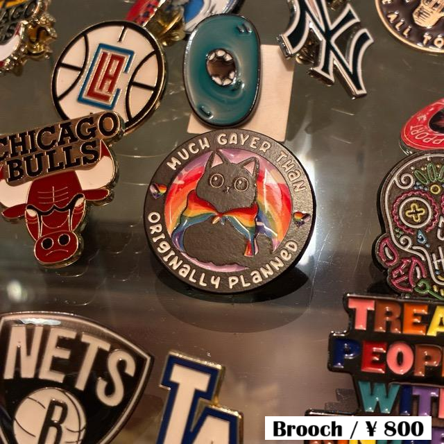 TOPANGA Jewelry　 Pin Brooch　MUCH GAYER THAN ORIGINALLY PLANNED