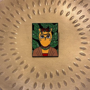 TOPANGA Jewelry Pin Brooch Frida Cat