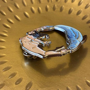 TOPANGA Jewelry　 Pin Brooch　Fish and Woman