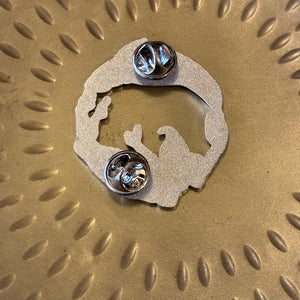 TOPANGA Jewelry　 Pin Brooch　Fish and Woman