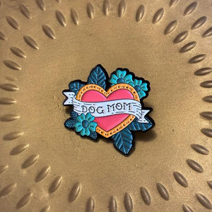 TOPANGA Jewelry Pin Brooch DOG MOM
