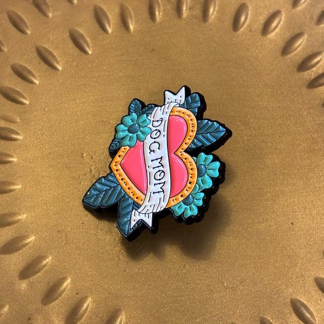 TOPANGA Jewelry Pin Brooch DOG MOM