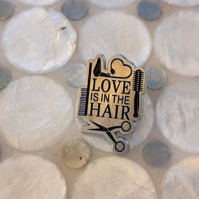 TOPANGA Jewelry Pin Brooch LOVE IS IN THE HAIR