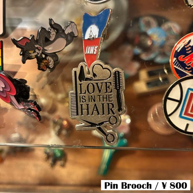 TOPANGA Jewelry Pin Brooch LOVE IS IN THE HAIR