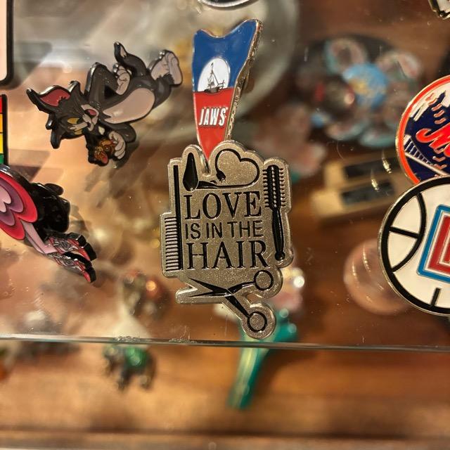 TOPANGA Jewelry Pin Brooch LOVE IS IN THE HAIR