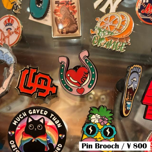 TOPANGA Jewelry　 Pin Brooch　I LOVE Horseshoes