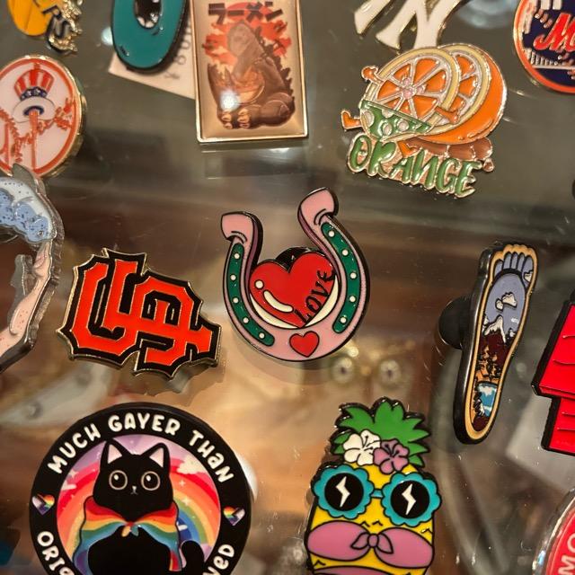 TOPANGA Jewelry　 Pin Brooch　I LOVE Horseshoes