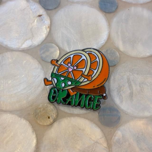 TOPANGA Jewelry　 Pin Brooch　Orange