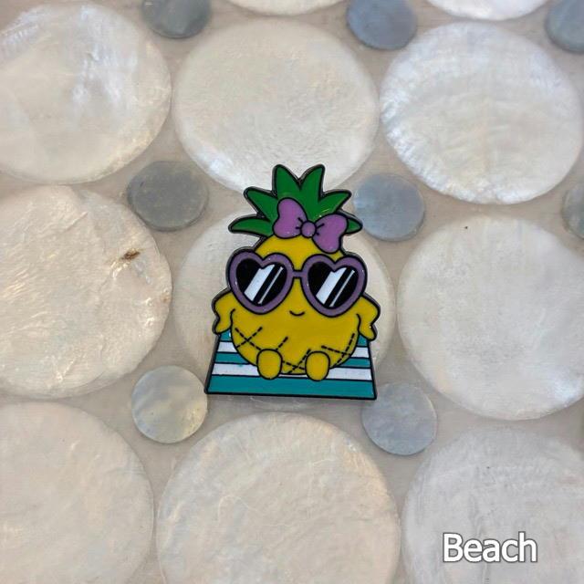 TOPANGA Jewelry　 Pin Brooch　Summer Pineapple　4type