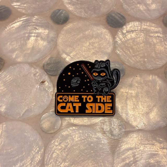 TOPANGA Jewelry　 Pin Brooch　COME TO THE CAT SIDE