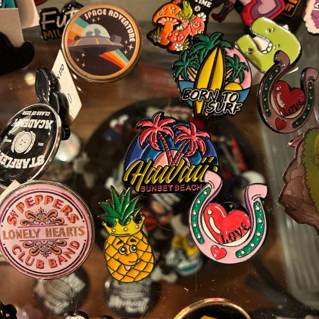 TOPANGA Jewelry　 Pin Brooch　Hawaii SUNSET BEACH