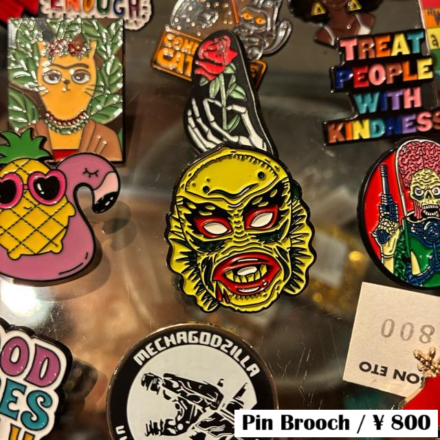 TOPANGA Jewelry　 Pin Brooch　Mask