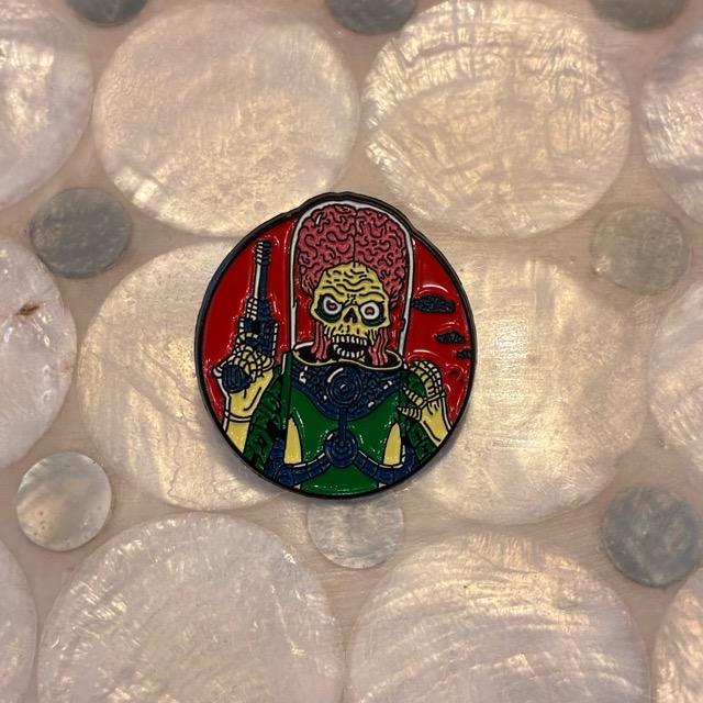 TOPANGA Jewelry Pin Brooch Invader