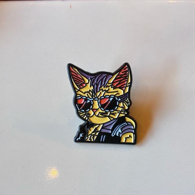 TOPANGA Jewelry　 Pin Brooch　Funky Cat