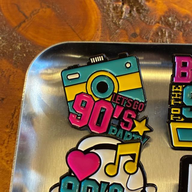 TOPANGA Jewelry Pin Brooch LET'S GO 90'S PARTY