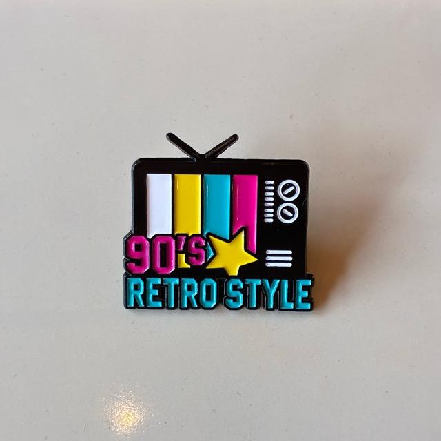 TOPANGA Jewelry Pin Brooch 90'S RETORO STYLE