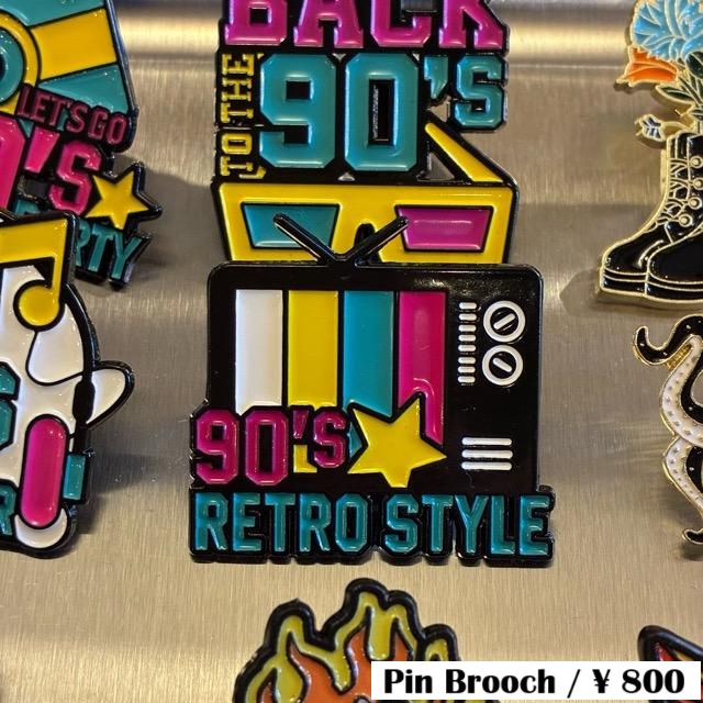 TOPANGA Jewelry Pin Brooch 90'S RETORO STYLE