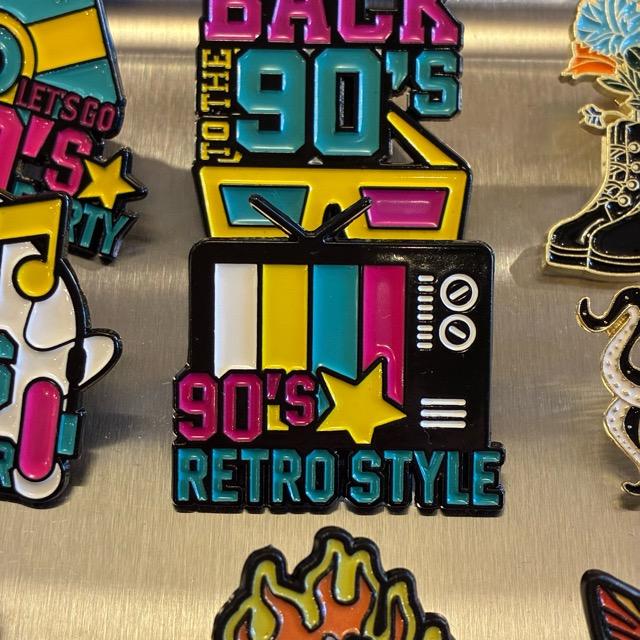 TOPANGA Jewelry Pin Brooch 90'S RETORO STYLE