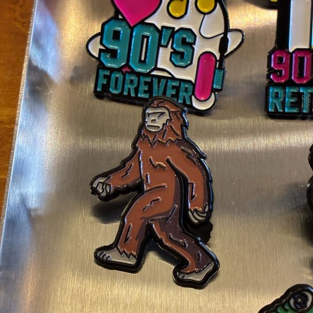TOPANGA Jewelry Pin Brooch Bigfoot