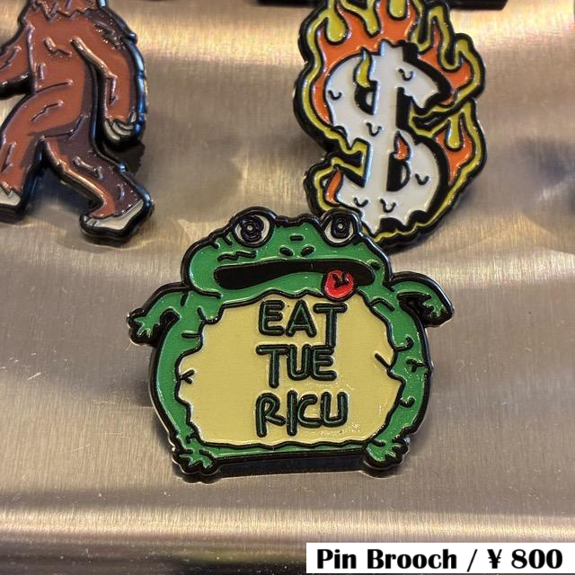 TOPANGA Jewelry　 Pin Brooch　EAT TUE RKU