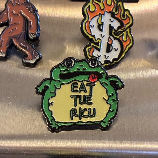 TOPANGA Jewelry　 Pin Brooch　EAT TUE RKU