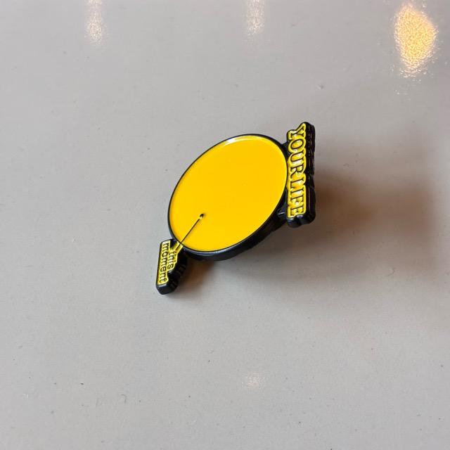 TOPANGA Jewelry Pin Brooch YOUR LIFE this moment