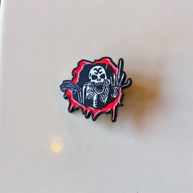 TOPANGA Jewelry Pin Brooch Entrance to hell