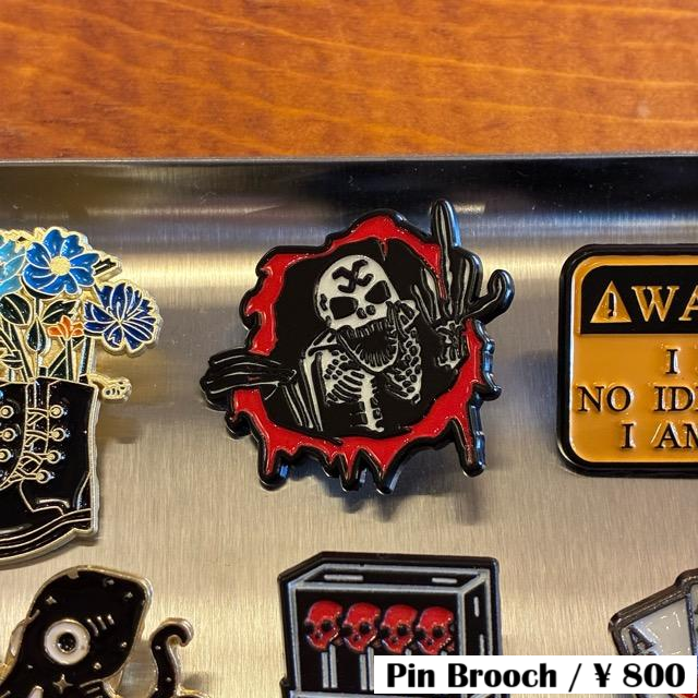 TOPANGA Jewelry Pin Brooch Entrance to hell