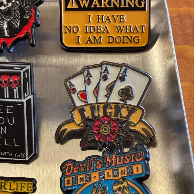 TOPANGA Jewelry Pin Brooch Poker