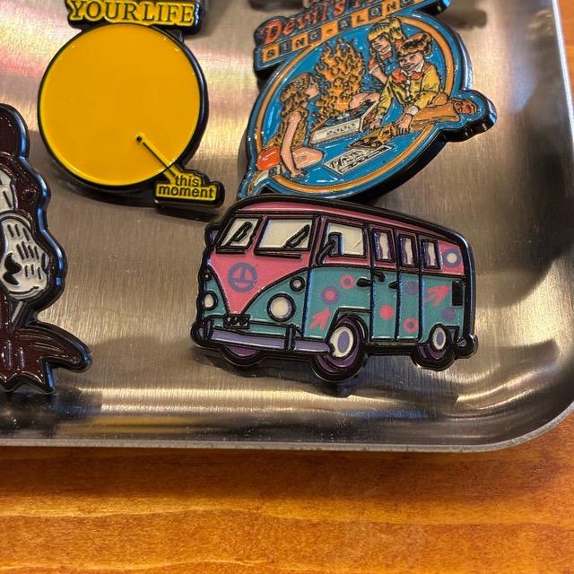 TOPANGA Jewelry Pin Brooch Bus