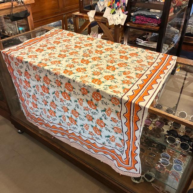 TOPANGA Homefurnishing India Block print curtain Warm G 110×180cm