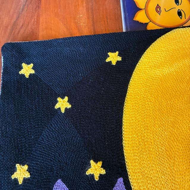 TOPANGA Homefurnishing Cat Embroidery Cushion Cover　45×45cm　D