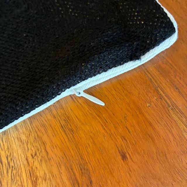 TOPANGA Homefurnishing Cat Embroidery Cushion Cover　45×45cm　J