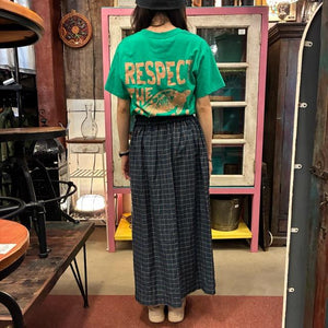 TOPANGA Lady's　グラフィックTシャツ　全2色　RESPECT OCEAN　 全２色　カメ　グリーン　ブラック　カットソー　M　L　XL　メンズ　レディース　ユニセックス
