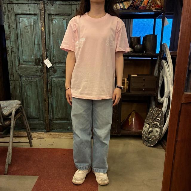 TOPANGA Lady's　グラフィックTシャツ　SUMMER　 ライトピンク　車　クルマ　アウトドア　カットソー　M　L　XL　メンズ　レディース　ユニセックス