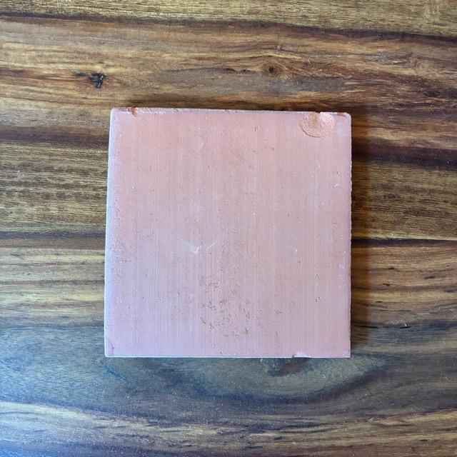 メキシコ　タラベラタイル　陽花　オレンジ　コースター　鍋敷き　DIY　柄タイル　室内壁　室外壁　デザインタイル　レトロ　アートタイル　タラベラ焼き