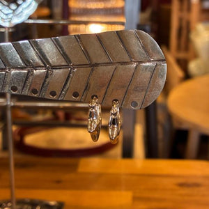 TOPANGA Jewelry　ハーフスターピアス　シルバー　ジュエリー　リング　フープピアス　シンプル　ユニセックス　メンズ　メール便　レディース　ギフト